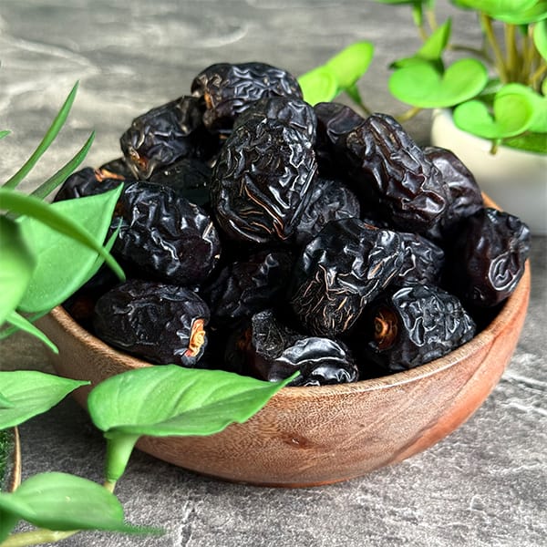 Dark Black Ajwa Jumbo Dates - Improves Hemoglobin - Energy Powerhouse view 2